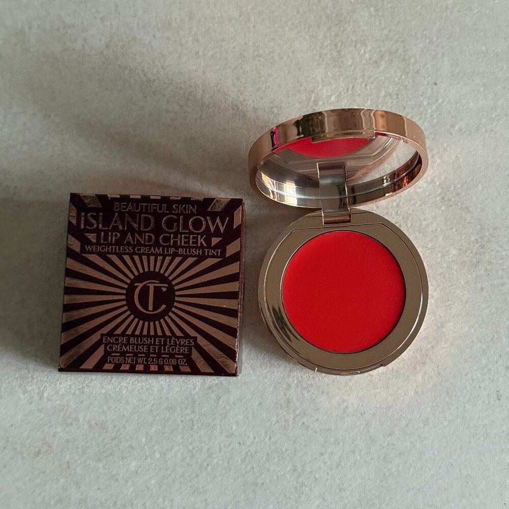Charlotte Tilbury Island Glow Lip & Cheek Cream Brand New